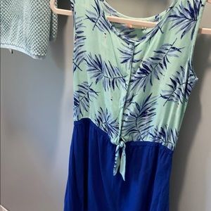 girls blue dress